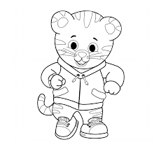 He and his neighborhood friends are here today waiting for your little ones to give them some color. Art Daniel Tiger Pbs Kids