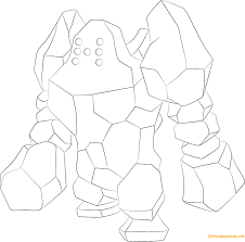 Below you can find the ingredients for a special, very good, good and normal dish. Regirock From Pokemon Coloring Pages Cartoons Coloring Pages Coloring Pages For Kids And Adults