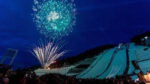 In 1986 the ioc voted to change the schedule of the olympic games so that the summer and winter games would be held in different years. Lillehammer Bursts Into Life To Celebrate 25 Years Since The 1994 Olympic Games Olympic News
