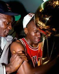 How many trophies does michael jordan have? The Stories Behind Two Iconic Michael Jordan Photos Chicago Sun Times