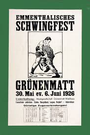 Im vierten gang traf der häutliger stefan gäumann (rechts) auf florian gnägi aus aarberg. Anonym Emmentalisches Schwingfest