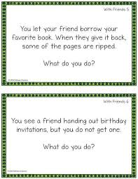 Free Social Skills Problem Solving Task Cards Teaching Social Skills Social Skills Lessons Social Emotional Learning