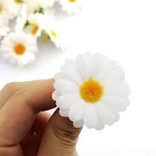 Where to buy fake daisy flowers. Buy Tegg Fabric Daisy Flower Head 100pcs 1 5inch White Artificial Gerbera Fake Flowers Heads For Wedding Party And Diy Craft Online In Poland B07zyhtpx9