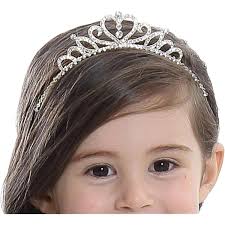 Amazon.com: Lovelyshop Girls Royal Rhinestone Tiara for Birthday Princess  Party : Beauty & Personal Care