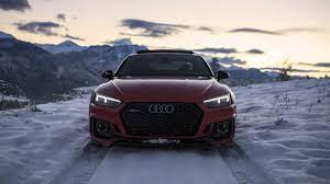 Tons of awesome audi rs5 wallpapers to download for free. See The Audi Rs5 And R8 Play In The Snow In Slow Motion