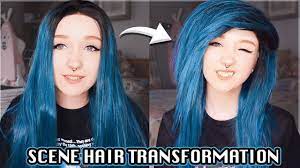 This hairstyle can be cut shorter in different places. Scene Hair Transformation Tutorial Cutting Styling An Emo Wig Ft Evahair Youtube