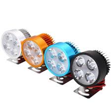Motorcycle E Bike 12v 90v Led Headlight Headlamp Spot Light Waterproof Lamp Bulb New Motorcycle Accessories Car Lights Handlebar