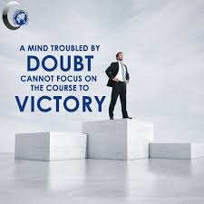 A Mind Troubled By Doubt Cannot Focus On The Course To Victory Job Opening Job Seeker Online Earning