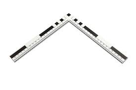 Alle aufgaben bei mathefritz online zum ausdrucken mit lösungsblättern. Fotomassstab Winkel 20x20 Cm Lineal Dibond Stabil Massband Fotowinkel Ebay