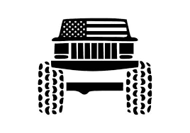 Black And White Jeep Stickers Pin On Products