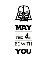 Drew this for my dad on his birthday which is may 4th. May The 4th Be With You Free Printable Happy Star Wars Day Star Wars Printables Star Wars Quotes