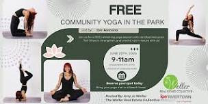 Free Community Yoga in the Park