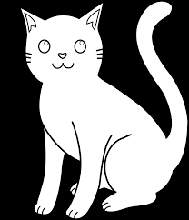Black And White Cat Drawing Png Image Result For Cat Drawing With Images Cat Outline Cat Clipart Cat Art Painting