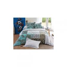 Housse De Couette Patchwork De Feuilles Beige En 2020 Housse De Couette Drap Housse Housses