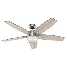 Hunter Antero 54 In Led Indoor Brushed Nickel Ceiling Fan With Light 59183 The Home Depot In 2020 Brushed Nickel Ceiling Fan Ceiling Fan With Light Ceiling Fan
