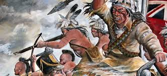 War Of 1812 Mural By Bill Powless 1985 Woodland Cultural Centre War Of 1812 Mural First Nations