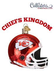 Discover and download free football helmet png images on pngitem. Kansas City Chiefs Helmet Ornament Kansas City Chiefs Old World Christmas Kansas City