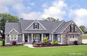 Browse ranch style house plans w/multiple bedrooms, modern open floor plan, finished basement & more! Single Story 4 Bedroom The Lucy Home Floor Plan Craftsman Style House Plans Craftsman House Plans Country Style House Plans