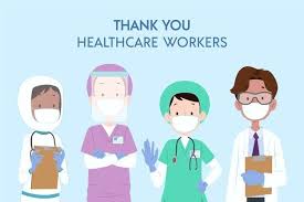 Thank You Healthcare Workers Free Vector Free Vector Freepik Freevector People Medical Health Thank You In 2020 Doctor Images Health Care Medical Illustration