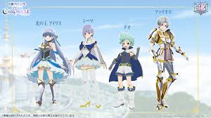 公式】TVアニメ『白猫プロジェクト』46開始 on X: 「白の王国」の3兄妹 ファイオス（CV：バトリ  勝悟）、シーマ（CV：中村ちせ）、テオ（CV：岩端卓也）の設定画が公開中です♪ ファイオスの戦闘シーンも楽しみだにゃฅ(○´ω｀○)ฅ  t.cofm9729n02w アニメ白猫 ...