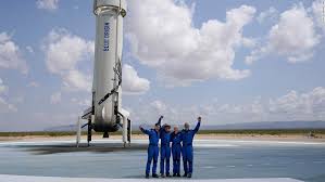 Blue origin passengers oliver damen, wally funk, jeff bezos and mark bezos are scheduled to launch into space from west texas on tuesday morning. Ohff Nbhu M3jm