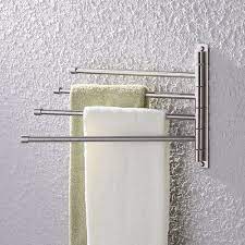 Users say that it sticks incredibly firmly into for the bathroom with floor space to spare, it's well spent on this standing steel towel rack from yamazaki. 9 Best Bathroom Towel Racks For 2019 Chic Towel Bars Racks