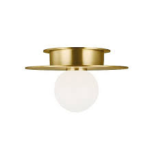 Kelly By Kelly Wearstler Nodes 1 Light Flush Mount Ceiling Light Ylighting Com