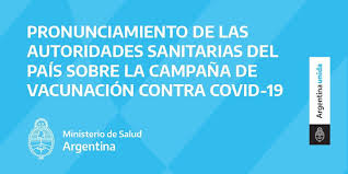 Germany's public health institute has. Ministerio De Salud De La Nacion On Twitter Pronunciamiento De Las Autoridades Sanitarias Del Pais Sobre La Campana De Vacunacion Contra Covid 19 Estamos Mas Unidos Que Nunca Info En Https T Co Ioxmqje8jk Argentinaunida