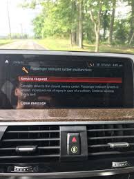 2018x3m40i Passenger Restraint System Malfunction Xbimmers Bmw X3 Forum