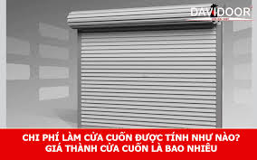 Chi phí làm cửa cuốn được tính như nào? Giá thành cửa cuốn là bao nhiêu