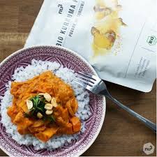 Mafe Vegetarien Avec Du Riz De Konjac Sauce Cacahuete Nu3 Kitchen Recette Plats Sains Recette Plat Vegetarien Recette De Plat