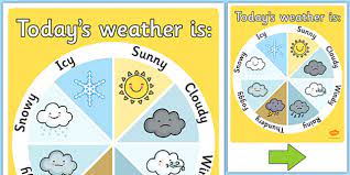 Maybe you would like to learn more about one of these? Today S Weather Chart For Kids Display Resources