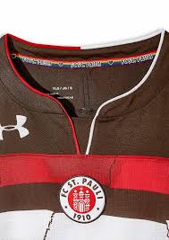 On the back of the kit, near the collar, a jolly roger (one of the symbols of the team) can be found. St Pauli 2018 19 Under Armour Home Kit 18 19 Kits Football Shirt Blog