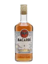 The bacardi company was established by a spaniard who emigrated to cuba during the early 20th century; Bacardi Anejo Cuatro 4 Year Old The Whisky Exchange