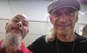 With Fred Perrin @fred.perrin.concept #denismuraknives #tacticalknife  #fighterknife #knifemaker #couteau #coutellia #coutellia2020 #messermacher  #coltelloartigianale #fredperrinconcept #fredperrinknives