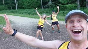 Runners find novel way of staying competitive while safely apart