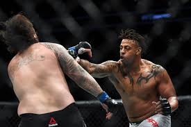 Greg Hardy's UFC Boston win ruled a no contest for use of inhaler between  rounds