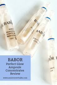 Orders usually arrive 5 days after dispatch. Babor Perfect Glow Ampoule Review An Introvert Talks