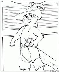 Documents similar to puss in boots coloring book. Coloring Page Puss In Boots