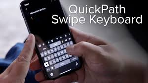 Ios 13 How To Use The Quickpath Swipe Keyboard Youtube