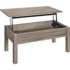 This interactive lift top white coffee table combines fun and practicability for people. Parson S Lift Top Coffee Table Sonoma Oak Walmart Com Walmart Com