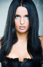 As we usher in the warmest months, now is the perfect time to try new updo hairstyles. Portrait Of Beautiful Woman With Long Black Hair In Fashion Style Stock Photo Picture And Royalty Free Image Image 8171268