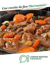 Boeuf Bourguignon Recette Repas Thermomix Recette Recettes De Cuisine