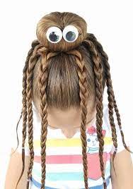 We Had Fun Creating This Octopus Bun Hairstyle With My Daughter With School Starting Up I Thought Some Of You Could Use Some Inspiration For Crazy Hair Day Wacky Hair Wacky