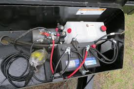 Identify the wires on your vehicle and trailer by function only. Dump Trailer Double Acting Pump Wiring Diagram