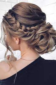 18 Best Braided Wedding Hairstyles We Love Oh Best Day Ever Braided Hairstyles For Wedding Fall Wedding Hairstyles Hair Styles