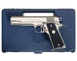 The cookie settings on this website are set to allow cookies to give you the best browsing experience possible. Colt Mkiv Series 80 Gold Cup National Match Ultimate Stainless Semi Automatic Pistol With Case