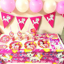 Buy cat birthday card and get the best deals at the lowest prices on ebay! Marie Cat Theme Kids Birthday Party Decor Disposable Tableware The Aristocats Paper Plate Cup Napkin Marie Cat Party Supplies Shopee Malaysia
