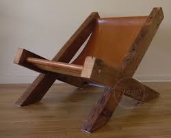 Barn Wood Lounge Chair Rustic Lounge Chair Leather Lounge Chair Living Room Chair Reclaimed Wood Chair Wood Lounge Chair Brown Leather Chairs