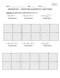 We introduce the vertex and axis of symmetry for a all parabolas are vaguely u shaped and they will have a highest or lowest point that is called the vertex. Fillable Online Worksheet Graphing Quadratic Functions Cloudfront Net Fax Email Print Pdffiller